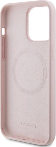Image du produit Lacoste Logo Croc en silicone Magsafe pour iPhone 15 Pro (Apple iPhone 15 Pro)