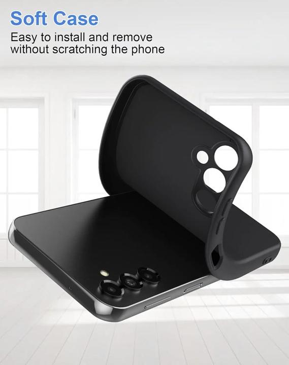 Image du produit RPD Samsung Galaxy S25 Plus - Silikon Schutzhülle, schwarz (Samsung Galaxy S25+)