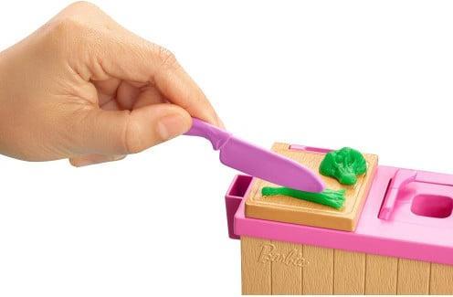 Image du produit Barbie Coffret Atelier Pâtes - Coffret Poupée Mannequin - 4 ans et +
