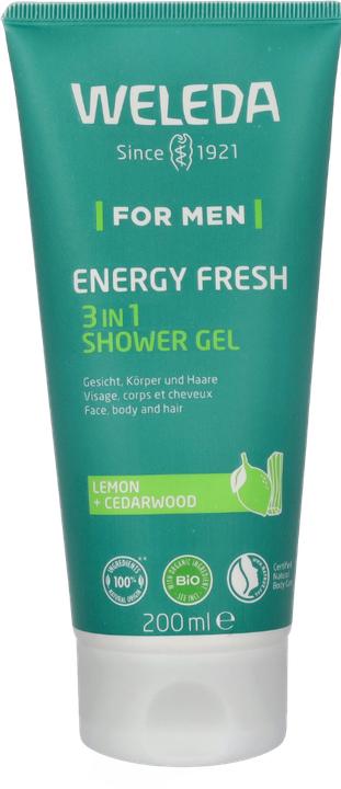 Actual product image Weleda For Men Energy Fresh Shower Gel 3in1 (200 ml)