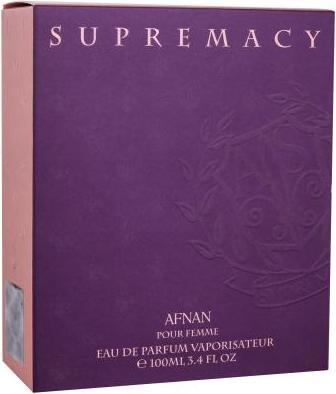 Actual product image Afnan Supremacy Pour Femme by Eau de Parfum Spray 100 ml (Eau de parfum, 100 ml)