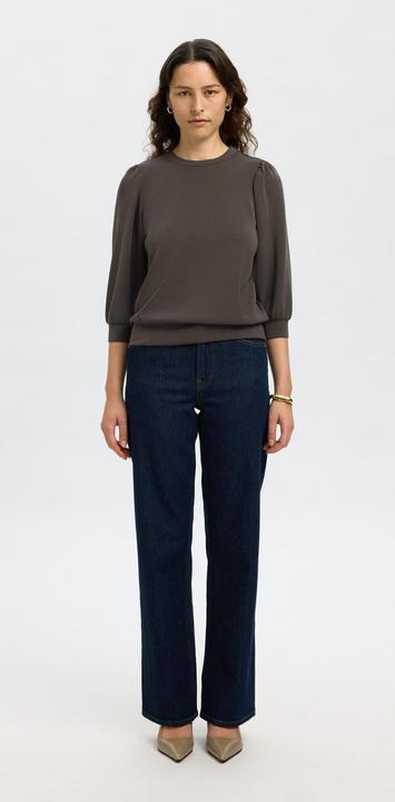 Actual product image Selected Femme Slftenny 3/4 Sweat Top Noos (M)