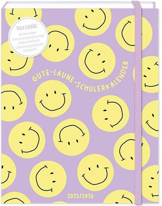 Produktbild Schülerkalender 2025 / 2026 Gute Laune (17 x 22 cm, Deutsch)