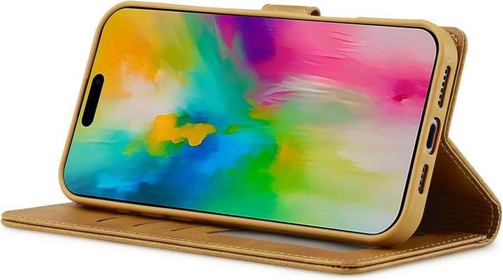 Produktbild LC.Imeeke iPhone 16 Pro Max - Leder Etui Hülle (Apple iPhone 16 Pro Max)