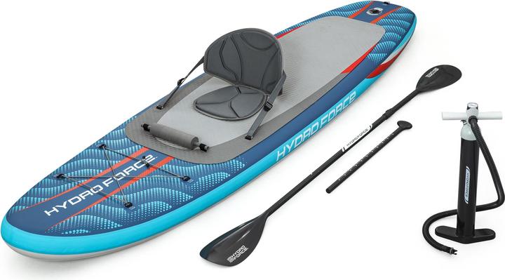 Image du produit Bestway Hydro Force Kit paddle SUP et kayak gonflable 2-en-1 Oceana 3,05 m