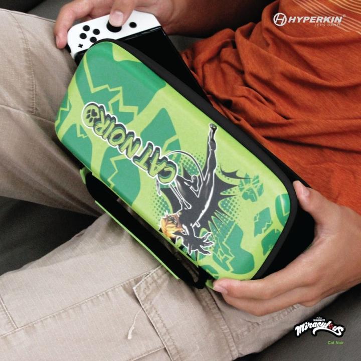 Produktbild Hyperkin Official Miraculous Hard Carrying Case - Switch/Lite/Oled (Bug & Cat) (Switch)