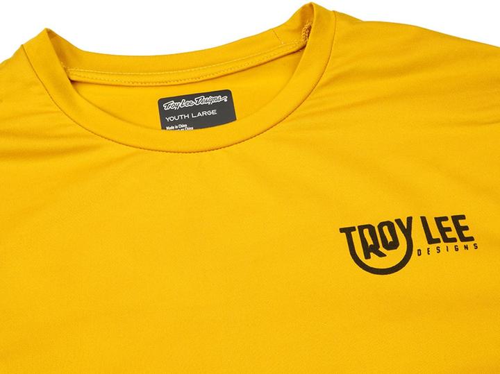 Image du produit Troy Lee Designs Ruckus Ride LS Tee, Eyez, safron, youth S (S)