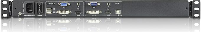 Produktbild Aten CL6700MW 1U Schwarz Tastatur/Video/Maus (KVM)-Switch