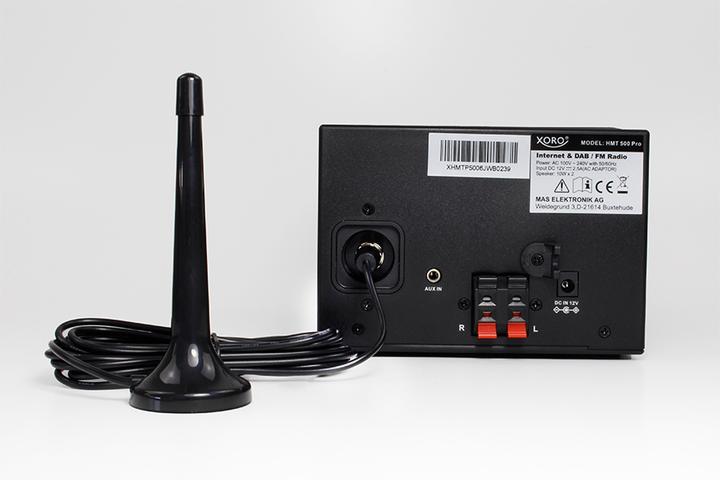 Image du produit Xoro HMT500 pro Micro HiFi systeem CD speler Internet - DAB+ FM radio bluetooth et boxen (WiFi, Bluetooth, 1x 20 W)