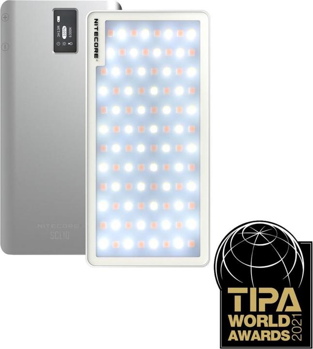 Actual product image Nitecore SCL10 Kameralicht