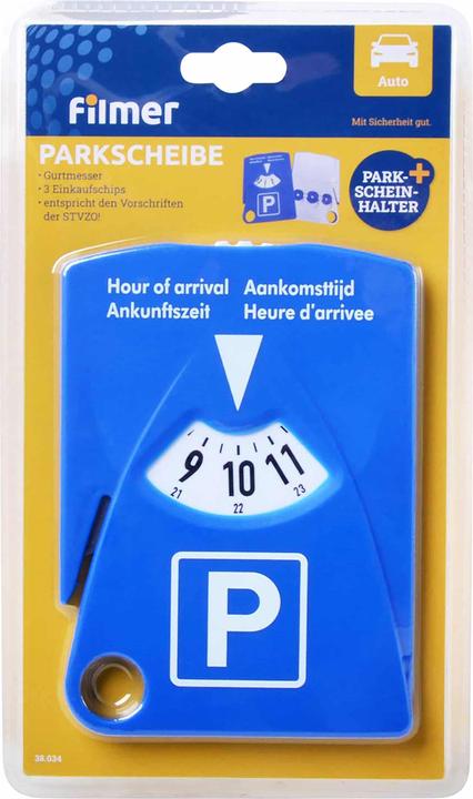 Produktbild Filmer Parkscheibe 4 in 1