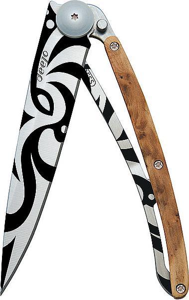 Actual product image Deejo wood tattoo (9.50 cm)