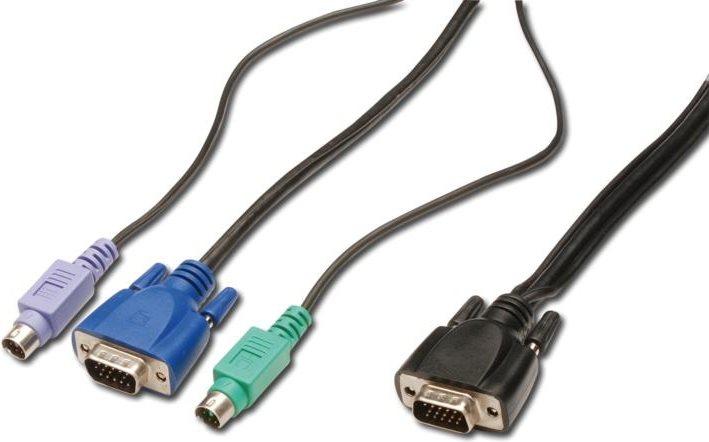 Digitus Tastatur- / Video- / Maus- (KVM-) Kabel