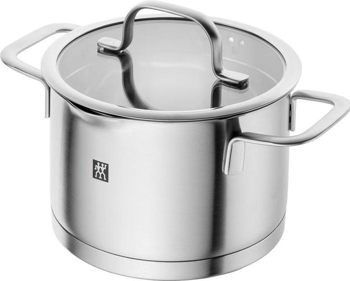 Produktbild Zwilling TrueFlow Kochgeschirr-Set | 4tlg. (Pfannenset + Topfset, Edelstahl)