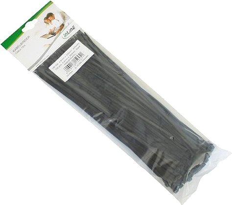 Actual product image InLine Cable Tie Black (Pack of 100) (Plastic cable ties, 450 mm, 100 pcs.)