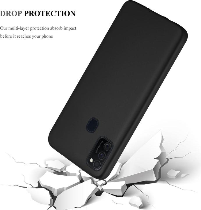 Immagine prodotto Cadorabo Copertura metallica opaca in TPU (Samsung Galaxy M21, Samsung Galaxy M30s)
