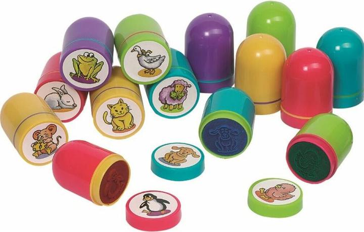 Actual product image Toy Stamp Animal Motifs