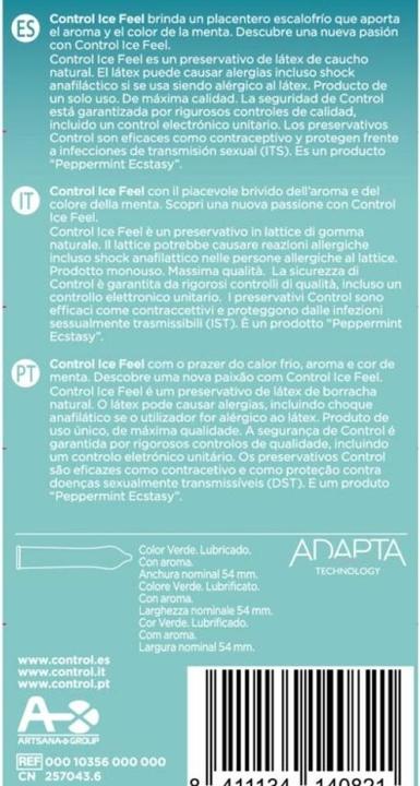 Produktbild Control Ice Feel Cool Effect 10 Units (10 Stk.)