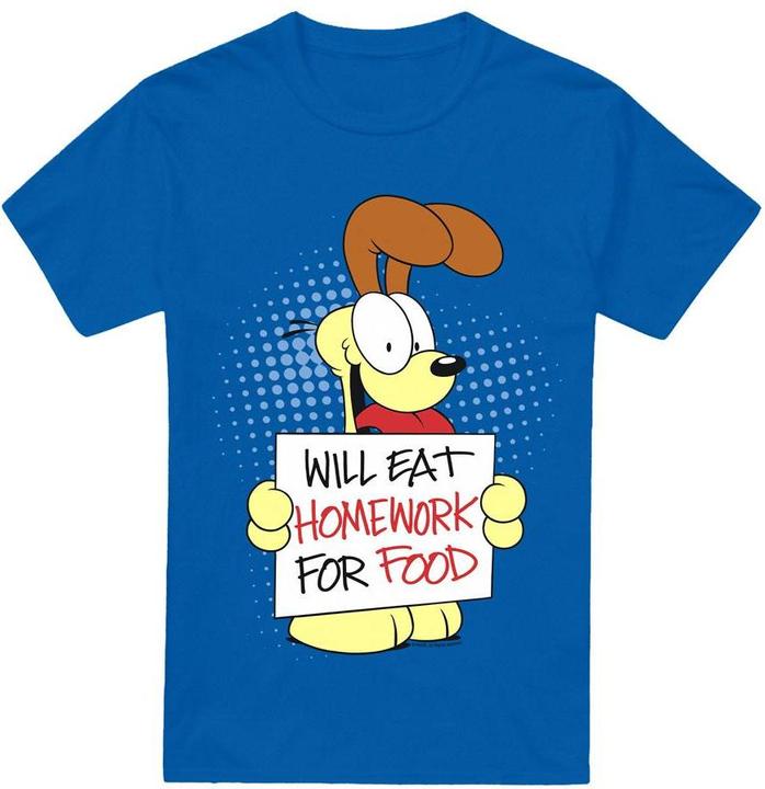 Garfield Will Eat Homework TShirt