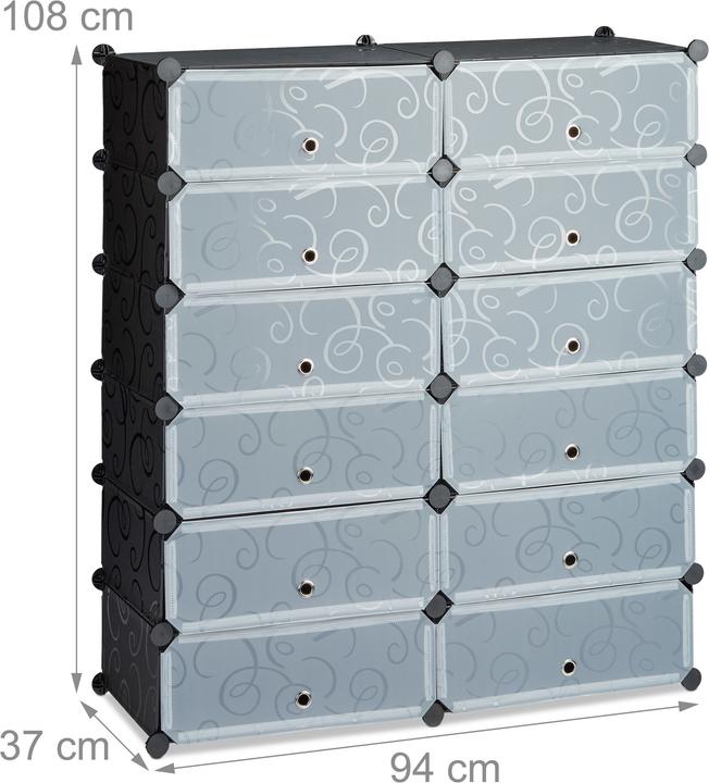 Productafbeelding Relaxdays Schoenenkast (94 x 37 x 108 cm)