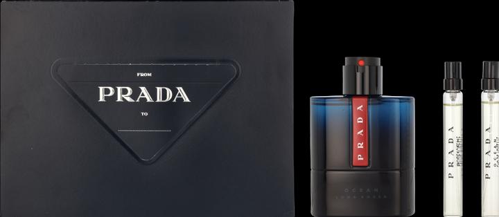 Produktbild Prada Luna Rossa Ocean 100ml Set Eau de Toilette 100ml + 2x Eau de Toilette 10ml (Eau de Toilette, 120 ml)