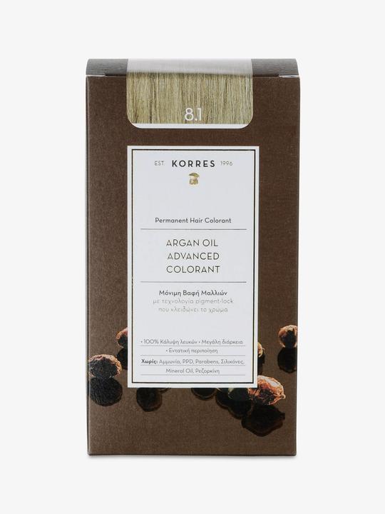 Produktbild Korres Argan Oil Hair Color (8.1 Hellblond Asch)