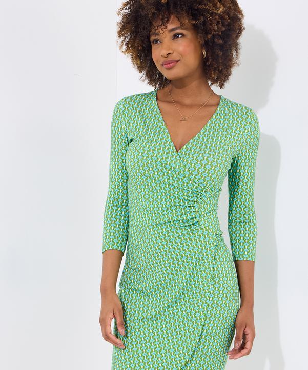 Actual product image Joe Browns Geometric Long Sleeve Dress (42)