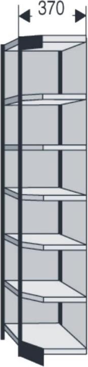 Immagine prodotto kaiserkraft Sistema di scaffalatura per ufficio, con pannello posteriore