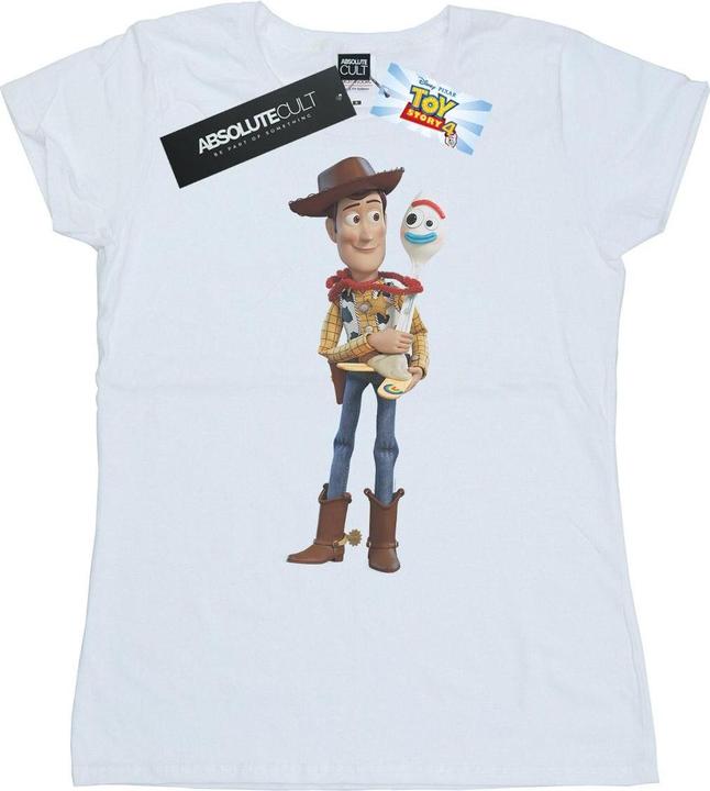 Disney Toy Story 4 Woody And Forky TShirt (L)