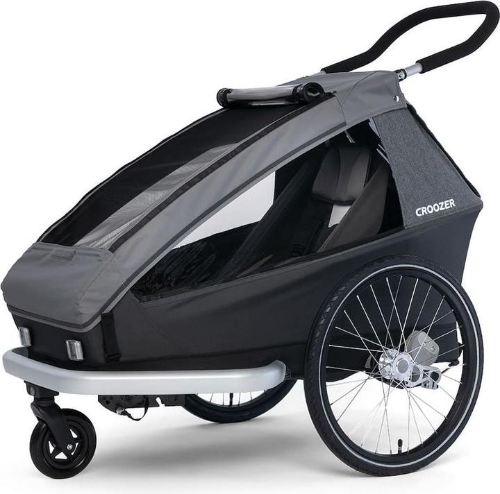 Produktbild Croozer Kid Keeke 1 3in1 – Mountain Grey