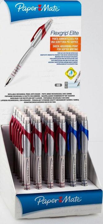 Paper Mate PAPERMATE S0902651 Feinminenstift FLEXGRIP ELITE - 36er Display (0.5 / 0.7) (0.70 mm, HB, 36 x)
