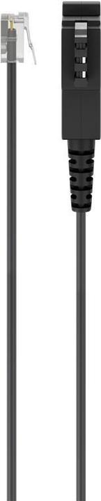 Produktbild Goobay TAE-F-Anschlusskabel (Universal-Pin Out), Schwarz, 6 m