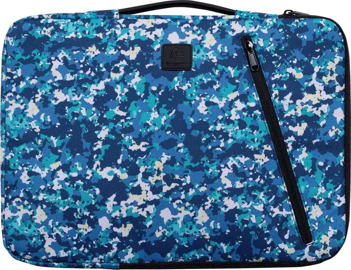 Exacompta Laptophülle Veggie Kunstfaser blau bis 40,6 cm (16 Zoll) (15.98", Universal)