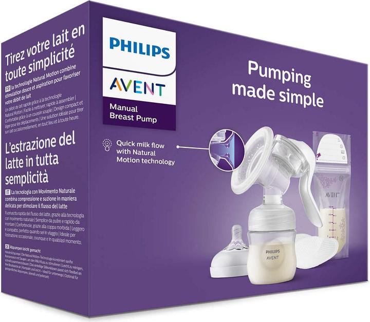 Actual product image Philips Avent Manual breast pump