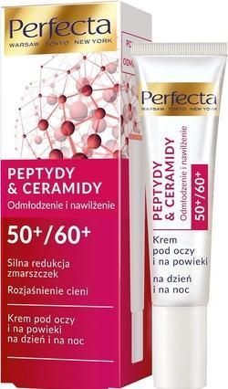 Perfecta Peptide und Ceramide Augen- und Augenlidcreme für Tag und Nacht 50+/60+ (Tag + Nacht)