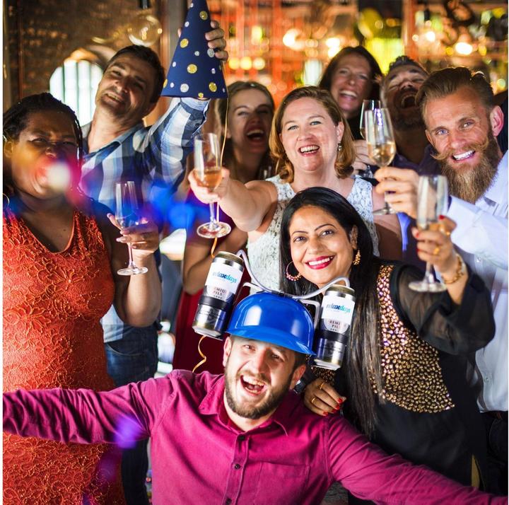 Image du produit Relaxdays Casque à Boisson Pour Faire la Fête