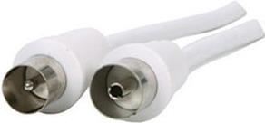 Produktbild E+P HFA 11 0.75m Koaxial Koaxial Weiss Koaxialkabel (90 dB, Antennenkabel)