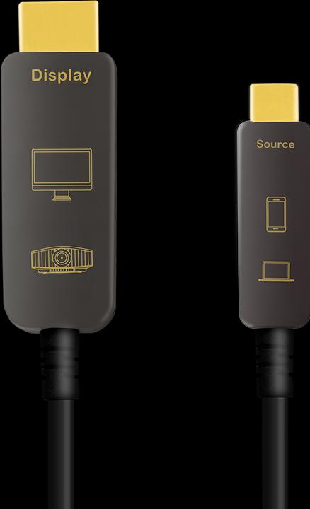 Produktbild LogiLink USB 3.2-Kabel USB-C/HDMI 15m (15 m, HDMI)