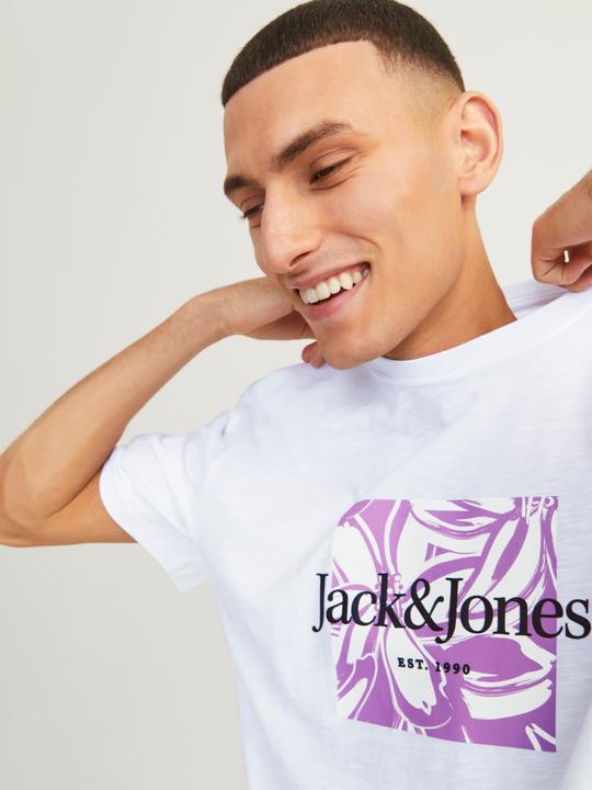 Image du produit Jack & Jones Imprimé col rond T-shirt T-shirt (S)