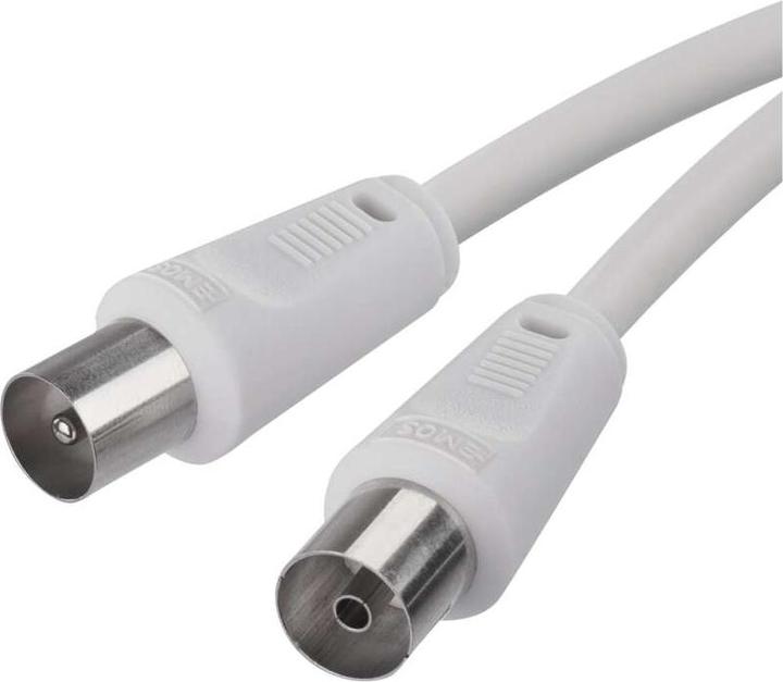 Image du produit Emos Câble coaxial d'antenne, blindé 10m - connecteur droit (Câble d'antenne)