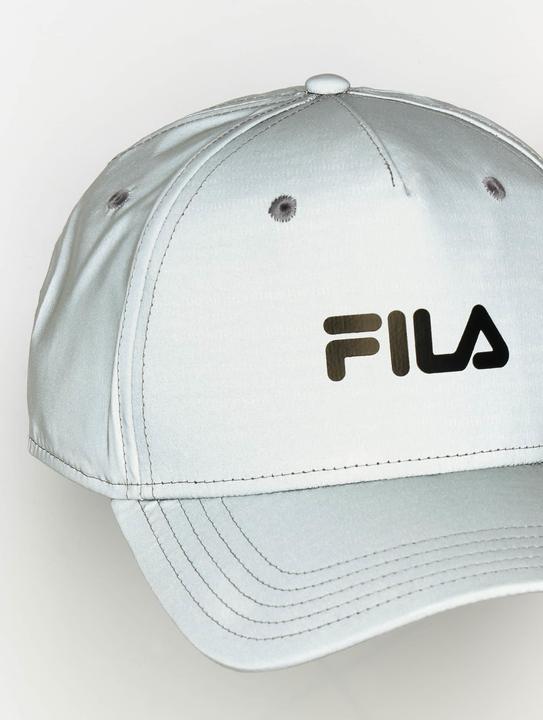 Image du produit FILA Bianco Reflective Linear Logo Snapback Cap (Taille unique)