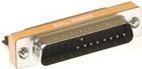 Produktbild D-sub Null Modem Adapter 25 pole Male to 25 pole Female. Gender: 25M-25F Mini nullmodem 25m/f (25 m)