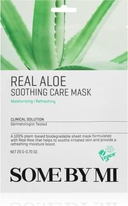 Some By Mi Clinical Solution Aloe Soothing Care Mask - Sheet Mask, 20g