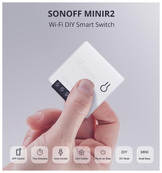 Productafbeelding Sonoff Mini R2 (Schakelaandrijving)