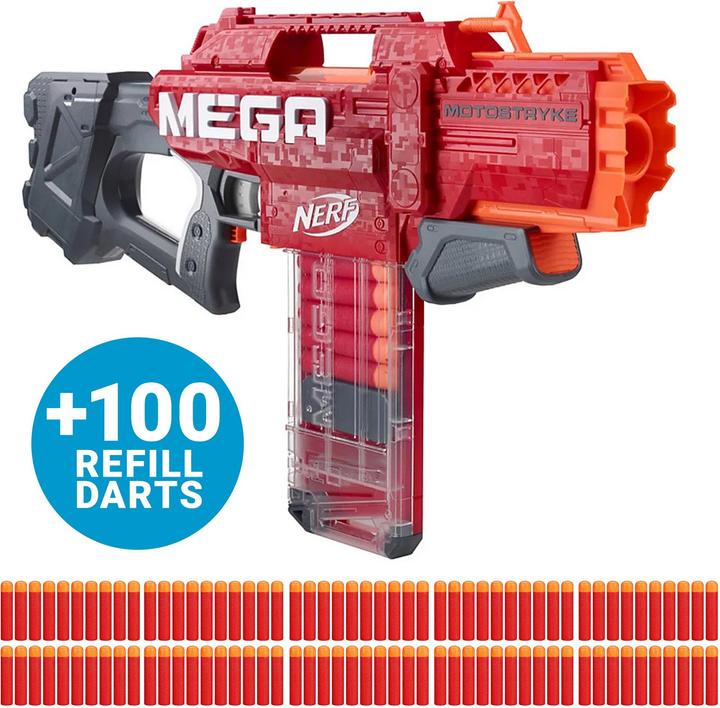 Actual product image Hasbro NERF - MEGA MotoStryke mit zusätzlichen Darts