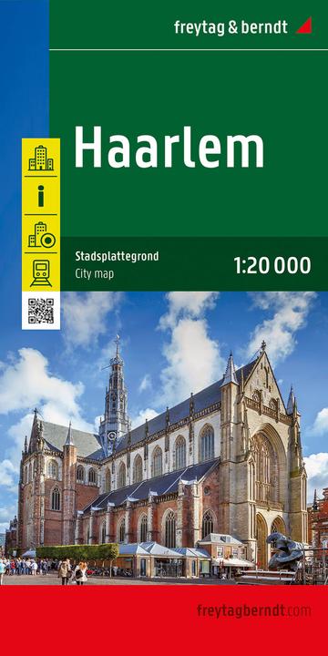 Actual product image Haarlem, city map 1:20.000, freytag &