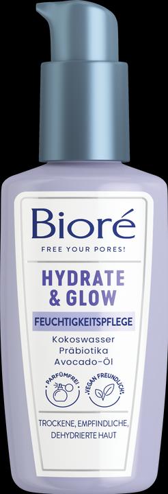 Bioré Hydrate & Glow Feuchtigkeitspflege (100 ml, Tagescreme)