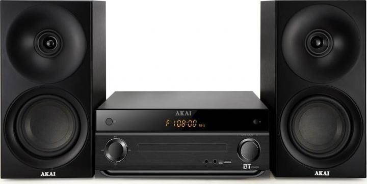 Image du produit Micro Akai - stereo con sintonizzatore FM RDS digitale, lettore CD MP3 e WMA, Bluetooth (Bluetooth, Lecteur de CD)