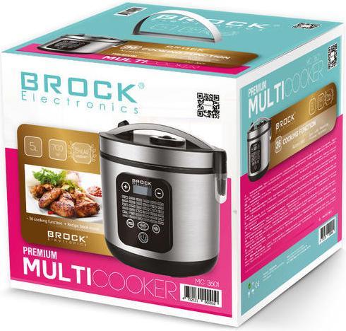Produktbild Brock Electronics multifunction pot 5l, MC3601, 700W
