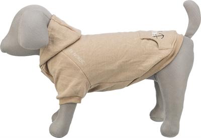 Produktbild Trixie Be Nordic Hondentrui Hoodie Flensburg Zand - 55 Cm (L, Hundepullover)
